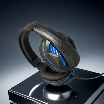 H4 Over-Ear Headphones with Deep Bass, Wired, Suitable for Internet Cafes, Gaming, Music Playback, Online Classes on Mobile, And General Use with Desktop And Laptop Microphones for Both Men And Women