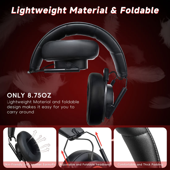 Colusi M21 Gaming Headphones with Microphone for PC, PS4, PS5, And Laptops, Wired Over-Ear Design - Compact And Collapsible - 3.5Mm Audio Connector - Red