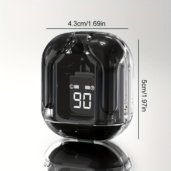 AIR3 TWS Hi-Fi Stereo Wireless Earbuds - In-Ear Sports& Gaming Headphones with Voice Call Noise Reduction, In-Ear Earbuds with Charging And LED Digital Display - Music Lovers & for iPhone& for Android- Perfect Gift for Women