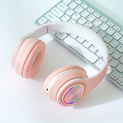 Wear wireless headphones, enjoy good sound quality music, high cost-effectiveness, long battery life, fashionable gaming wireless headphones