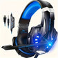 G9000 Christmas Gaming Headset Featuring LED Lights, a Microphone, And Noise-Canceling Capabilities. These Headphones Provide Surround Sound And Come with Soft Memory Foam Ear Cushions