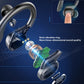 2025 Upgraded 5.49 Chip, Open Wireless Earbuds, Low Latency Gaming Earbuds, Built-in 300mAh Battery, 72-Hour Battery Life, Sports Ear Hook Wireless Earbuds, Suitable for Running and Fitness, In-Ear Earbuds, Deep Bass. Instant
