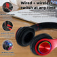 Wireless Headphones with a Built-In Microphone, USB-C Charging, Stretchable And Foldable for Portability, Compatible with Phones And Tablets, Stylish Headphones, Gaming Headphones, Popular Among Both And