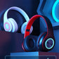 1pc Over-Ear Wireless Headphones, Foldable Gaming Headset with Microphone, Active Noise Cancellation, Foldable Design for Comfortable Wear, Longer Standby Time, Seven Colors Gradient Light Effect, Compatible with Computers/Mo